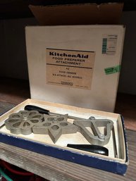 Kitchen Aid Food Attachment And Rosette Set
