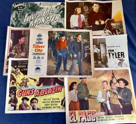 Lot Of Small Vintage Movie Posters