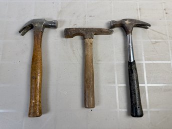 Lot Of Three Hammers