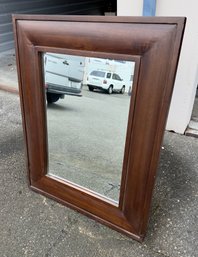 Brown Wood Mirror