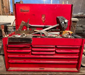 Vintage Snap On Tool Chest Full Of Tools