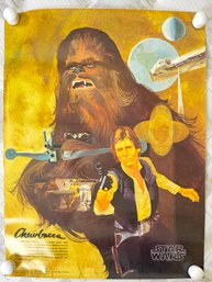 Star Wars Chewbacca 1977 Poster By The Coca Cola Company