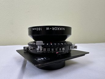Nikon Large Format Nikkor-W 180MM F 5.6 With Copal 1