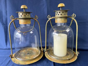 2 Lantern Candleholders.