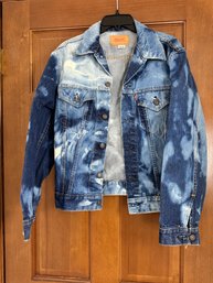 Vintage Levis Big E Denim Jacket Bleached Out
