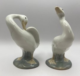 LLadro Set Of 2 Ducks 4552 & 4553 1977