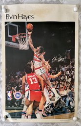 Elvin Hayes 1977 Poster