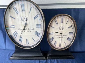 2 Liverpool Station Clocks.