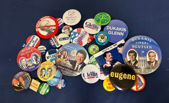 Lot Of Miscellaneous Political Buttons