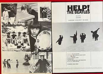 Beatles Help Book From 1965