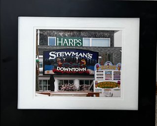 Framed Photograph Harps Beer StewAnd Downtown Artwork *Local Pick-Up Only*