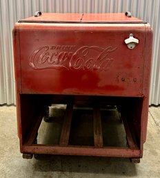 Vintage Coca Cola Cooler -local Pick Up