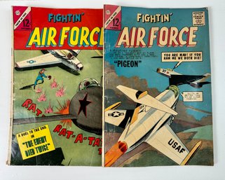Two Vintage Fightin Air Force Comics