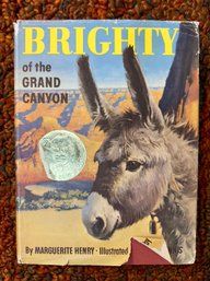 Brighty Of The Grand Canyon Book