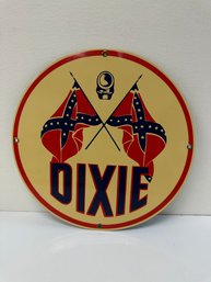 Vintage Style Dixie Gasoline Sign