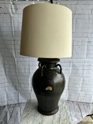 Brown Jug Style Lamp