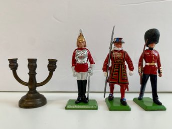 Vintage Small Soldier Figurines