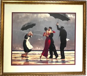 Jack Vettriano 'The Singing Butler' Oil On Canvas Painting Print Framed