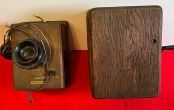 Vintage Western Electric Crank Telephone.