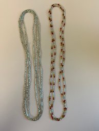 Set Of 2 Beaded Necklaces