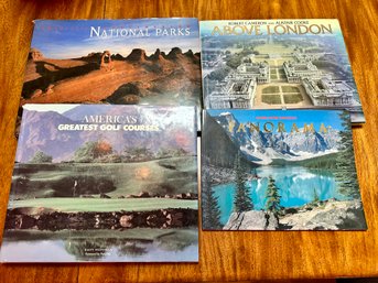 Four Coffee Table Books National Parks And More