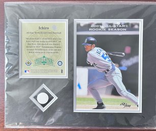 Ichiro 2001 All Star Rookie Season Memorabilia.