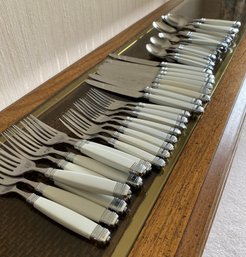 8 Pc Set Of Flatware By Laslo For Mikasa
