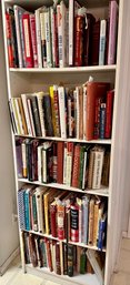 Bookshelf Full Of Cookbooks