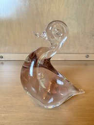 Wedgwood Glass Duck