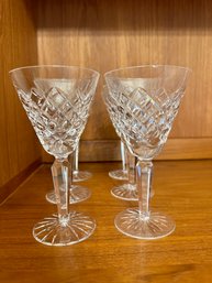 Six Waterford Goblets