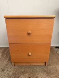 Small Office Two Drawer Cabinet