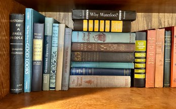 Shelf Of Vintage Books