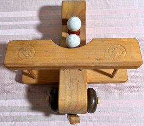 The Wooden Toy Company Of Canada Airplane.