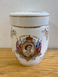 Queen Elizabeth Coronation Jar - June 2, 1953