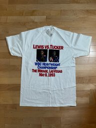 Lewis Vs Tucker Boxing T Shirt