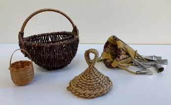 Variety Of Small Baskets