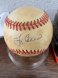 Yogi Berra Autographed Rawlings Baseball With COA.