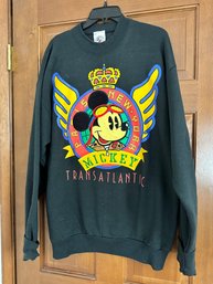 Vintage Mickey Mouse Transatlantic Sweatshirt XL
