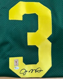 Joe Montana Notre Dame Football Jersey Autographed With Black Sharpie W/COA