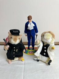 Austin Powers And Guinea Pig Figures