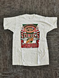 1996 Sonics Western Conference Champs T Shirt
