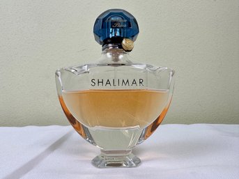 Shalimar Perfume Bottle Half Full