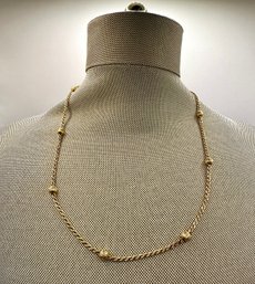 14k Rope Chain With Round Balls 9