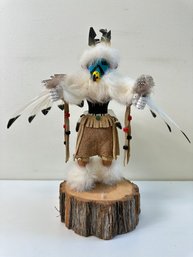 Vintage Eagle Signed Kachina Doll