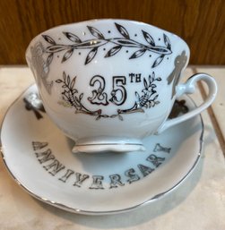 Lefton China Cup & Saucer - Made In Japan