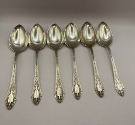 6 Vintage Sterling Spoons