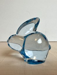 Oneida Crystal Blue Rabbit
