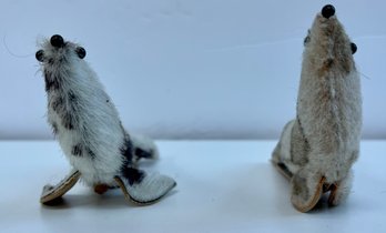 Vintage Small Seal Dolls, Made In Canada