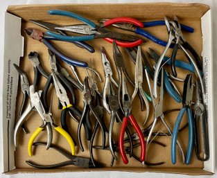 Lot Of Small Pliers