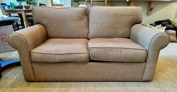 Ethan Allen Feather Blend Love Seat